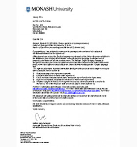 拿到澳八大中三所的offer,我最终选择了我最想去的学校——莫纳什大学