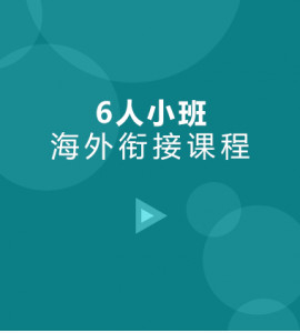 海外衔接课程6人小班