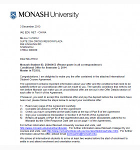 生物背景学生转读TESOL方向