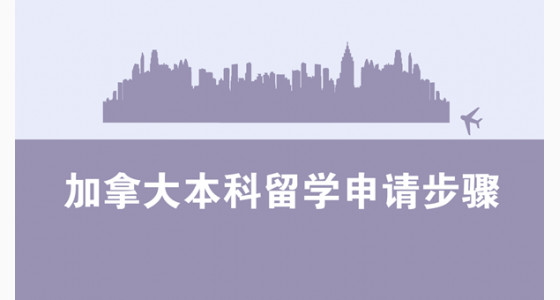 加拿大本科留学申请步骤详解