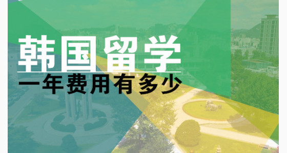 韩国留学一年费用有多少