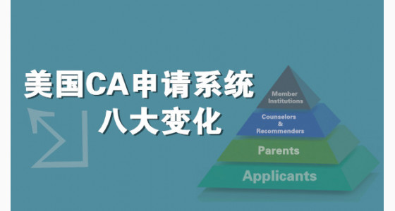 解析美国CA申请系统的8大变化
